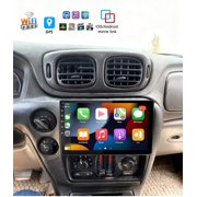 Corfhy 4+64G Car Stereo for Chevrolet Trailblazer 2002-2009 Fit for Wireless CarPlay/Android Auto Android 15 Radio with 10.1" Touch Screen,BT,GPS,SWC, 4+64G