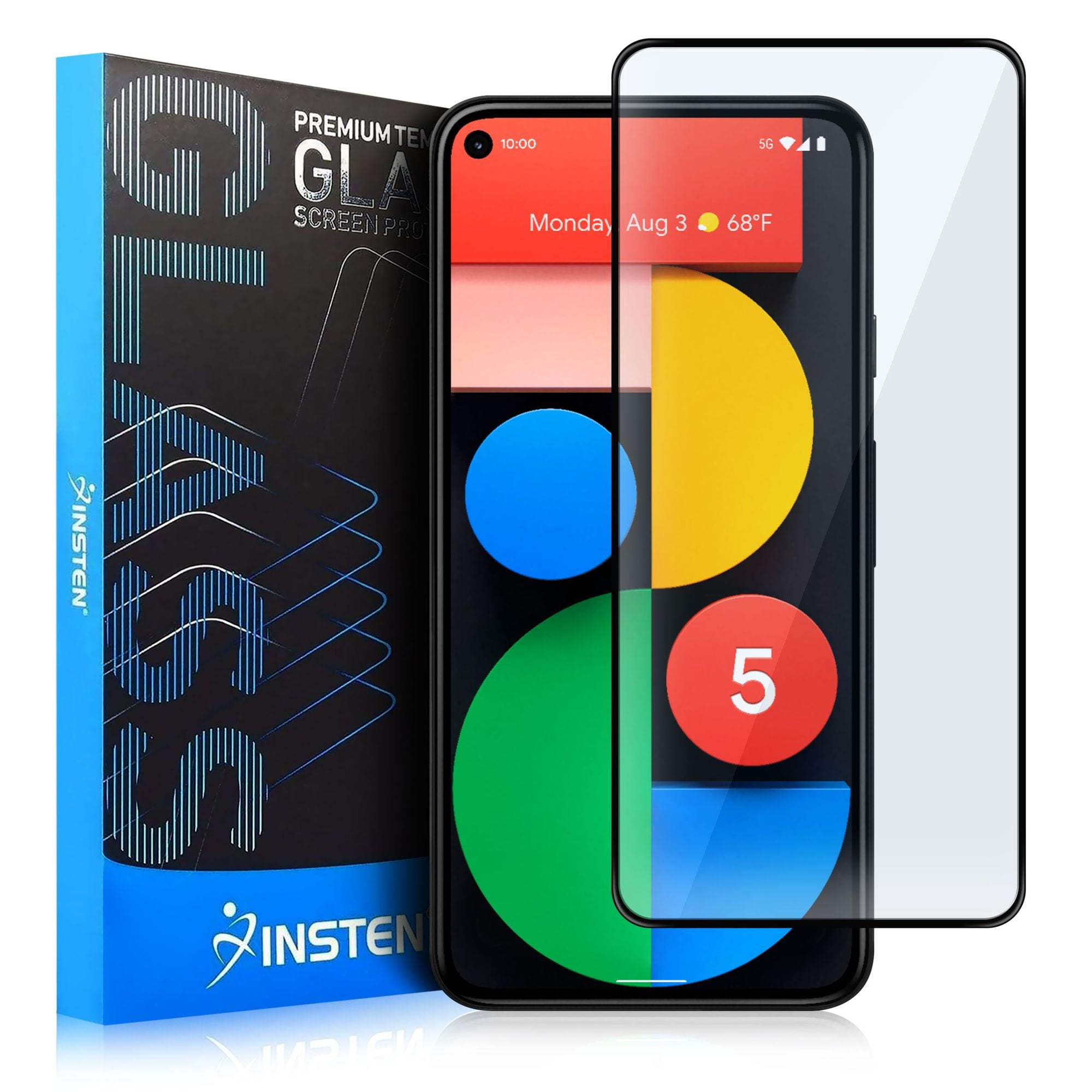 Insten Screen Protector For Google Pixel 5 (2020) Tempered Glass Cover