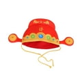thumbnail image 4 of Sombrero del Dios de para año . Accesorio creativo para disfraces, ideal para fiestas de carnaval, bailes de máscaras y juegos de rol., 4 of 10