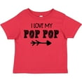 thumbnail image 3 of Inktastic I Love My Pop Pop with Arrow Boys or Girls Toddler T-Shirt, 3 of 5