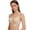 Beige, variant on Women’s Push up Lace Bra Plus Size Comfort Underwire Bra Lift up Elegant Bralettes for Daily Wear Yellow 75C