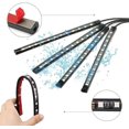 thumbnail image 4 of Car Led Lighting Strip With Usb Port Car Charger,remote Control, 4 of 5