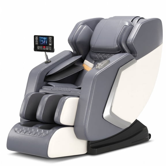 Shiatsu Massage Chair with Zero Gravity Recline, Full Body Air Compression, Heat Therapy, and Extendable Footrest - for Home/Office, Ideal Gift for Relaxation
