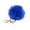 Rose Red Purple, variant on 8cm Colorful Faux Rabbit Fur Ball Keychain - Women's Cute Plush Charm with Gemstone for Phone and Handbag