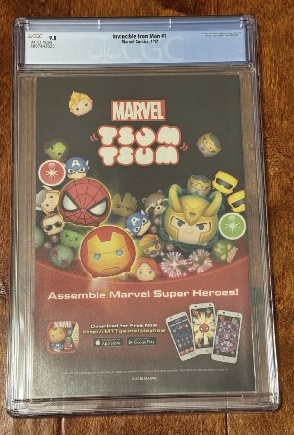 Invincible Iron Man #1 - CGC 9.8 Comic Book