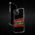 thumbnail image 6 of DistinctInk Clear Hybrid Case for Apple iPhone 14 Pro Max (6.7" Screen) - Always Remain Neutral - Shockproof Protection, 6 of 9