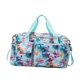 thumbnail image 2 of Bolsa de ballet para niñas, contenedor de almacenamiento, gran capacidad, portátil, impermeable, bolsa de viaje para pasar la noche, bolso de gimnasio Verde, 2 of 8
