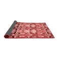 thumbnail image 2 of Ahgly Company Indoor Round Abstract Red Modern Area Rugs, 3' Round, 2 of 4