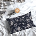 thumbnail image 5 of Pofeuu Retro Flower Print Polyester Microfiber Plush Pillowcases, Super Soft and Cozy Pillow Case Covers with Envelop Closure（Pillow core not included）-20"x30", 5 of 6