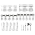 thumbnail image 2 of Oneida Comet 65-Piece Mirror Stainless Steel Flatware Set (Service for 12), 2 of 5