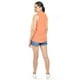 thumbnail image 3 of Blusa bicolor sin mangas Roman Fashion /Juvenil, 8038 (Naranja) naranja EG, 3 of 5