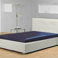 thumbnail image 3 of Dust-Proof Anti-mite Artificial Silk Satin Bed Fitted Sheet Mattress Protector Cover (L), 3 of 8