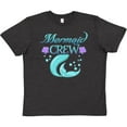thumbnail image 3 of Inktastic Mermaid Crew Youth T-Shirt, 3 of 5