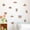 White, variant on Harpi Animals Luminous Wall Stickers Decorative Wall Stickers Removable Glue Small Wall Stickers Wall Decor for Girls Bedroom Living Room Nursery