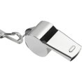 thumbnail image 5 of Premium whistle whistle stainless steel referee whistle for children, teachers and referees - practical signal whistle including collar, 5 of 5
