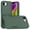 Green, variant on Defender Case for iPhone 17e/16e 6.1", Dual Layer PC+TPU Rugged Shockproof Full Body Protective Cover,Blue,For iPhone 16e/17e