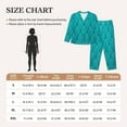 thumbnail image 4 of Sikiie Diamond Shaped Print Pajamas for Women Set, Womens Pajama Sets, Lounge Sets for Women, 2pjs for Women-X-Large, 4 of 7