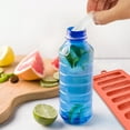 thumbnail image 4 of Mainstays, Ice Cube Tray, Silicone Water Bottle Ice Tray, Melon, silicone, designed for ice making., 4 of 6