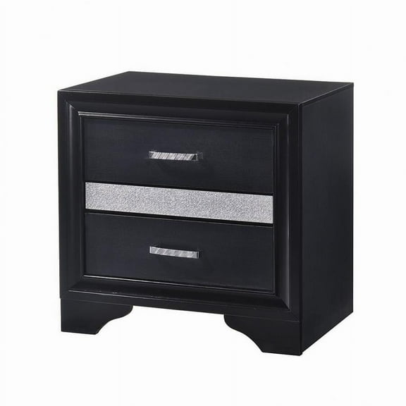Coaster 206362-CO Nightstand, Black
