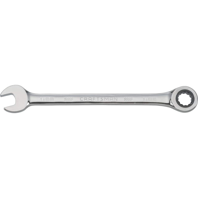 Llave de trinquete CRAFTSMAN métrica de 14 mm, 72 dientes y 12 puntos