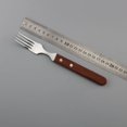 thumbnail image 3 of Creative 304 Stainless Steel Log Handle Western-Style Knife Fork Spoon Wooden Western Tableware Gift Set, 3 of 6