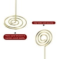 thumbnail image 4 of Unique Bargains Table Number Holders 85mm Tall 40mm Base Width Circle Golden, 24 Pieces, 4 of 5