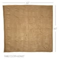 thumbnail image 3 of VHC Brands Burlap Natural Tablecloth, 3 of 5