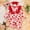 Red, variant on ZEHJUHAN Baby Valentine's Day Romper, Long Sleeve Heart Print Bodysuit with Bow & Ruffle Trim For Spring Fall Red,0-3M
