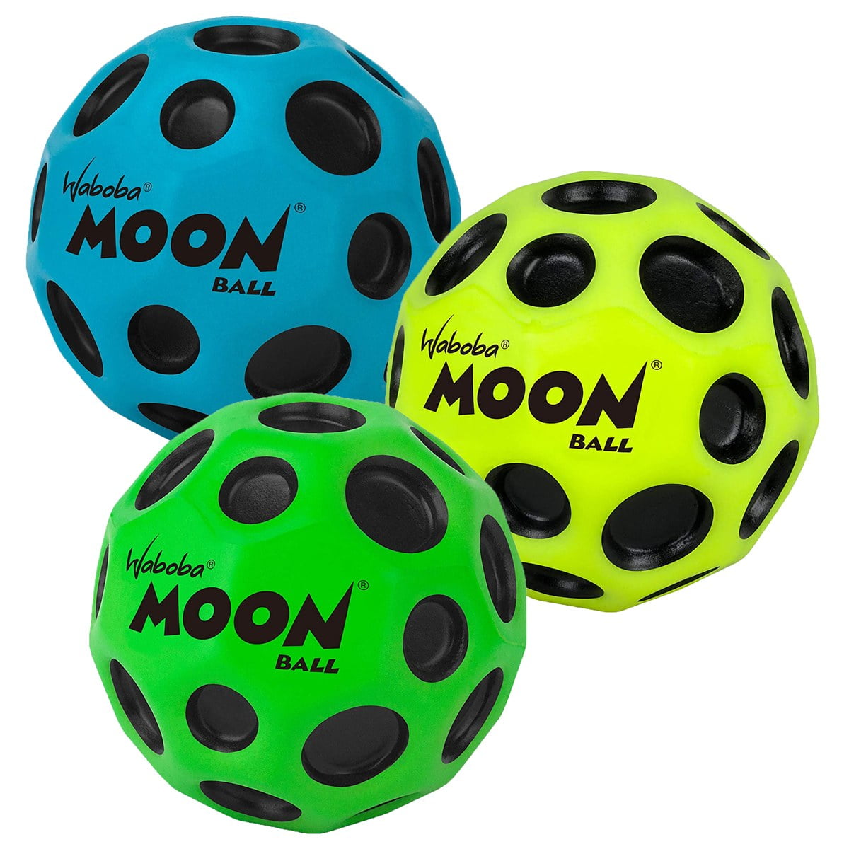 Waboba Moon Ball Outdoor Kids Hyper High Bouncing Ball Toy 