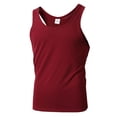 thumbnail image 2 of DIOAZUD Big and Tall Tank Tops for Men Ribbed Knit Sleeveless Muscle Shirts Solid Color Fitted Tank Top for Gym Workout, 2 of 8