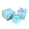 thumbnail image 3 of Caja De Joyería Fernando Con Flor De Rosa Azul, 3 of 8