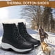 thumbnail image 2 of Botas de nieve Botines cálidos de felpa impermeables con cordones para mujer zapatos de invierno antideslizantes de talla grande FLhrweasw Nuevo, 2 of 6