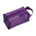 thumbnail image 1 of Cqxid Sacs de Rangement pour Visage à Moins de 5$ Sac de Rangement en Maille Carrée Portable Sac Cosmétique en Maille Zippée Petit Sac de Voyage en Maille Carrée, 1 of 8