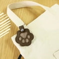 thumbnail image 6 of PLPPYFS Dog Fur Storage Keychain for Dog Cat Paw Shaped Keychain, Pet Hair Keepsake Keychains, Cute Leather Paw Keychains, Pet Memorial Gifts for Bag Purse Paw Charm Key Holder, Brown, 6 of 10