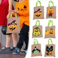 thumbnail image 5 of Personalized Halloween Treat Bags Halloween Trick or Treat Bags Reusable Halloween Grocery Bag for Kids Halloween Tote Bag for Party Favor Supplies, Kids Gifts Bags&nbsp;, 5 of 8