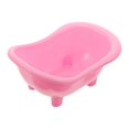 thumbnail image 1 of Bañera para hámster, caja de arena para baño, contenedor de acrílico para escondite, material PP, adecuado para Rosa, 1 of 9