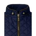 thumbnail image 4 of NE PEOPLE Women’s Quilted Vest – Lightweight Sleeveless Full Zip Up Casual Stand Collar Padding Gilet Jacket with Pockets NEWV40 Navy L, 4 of 7