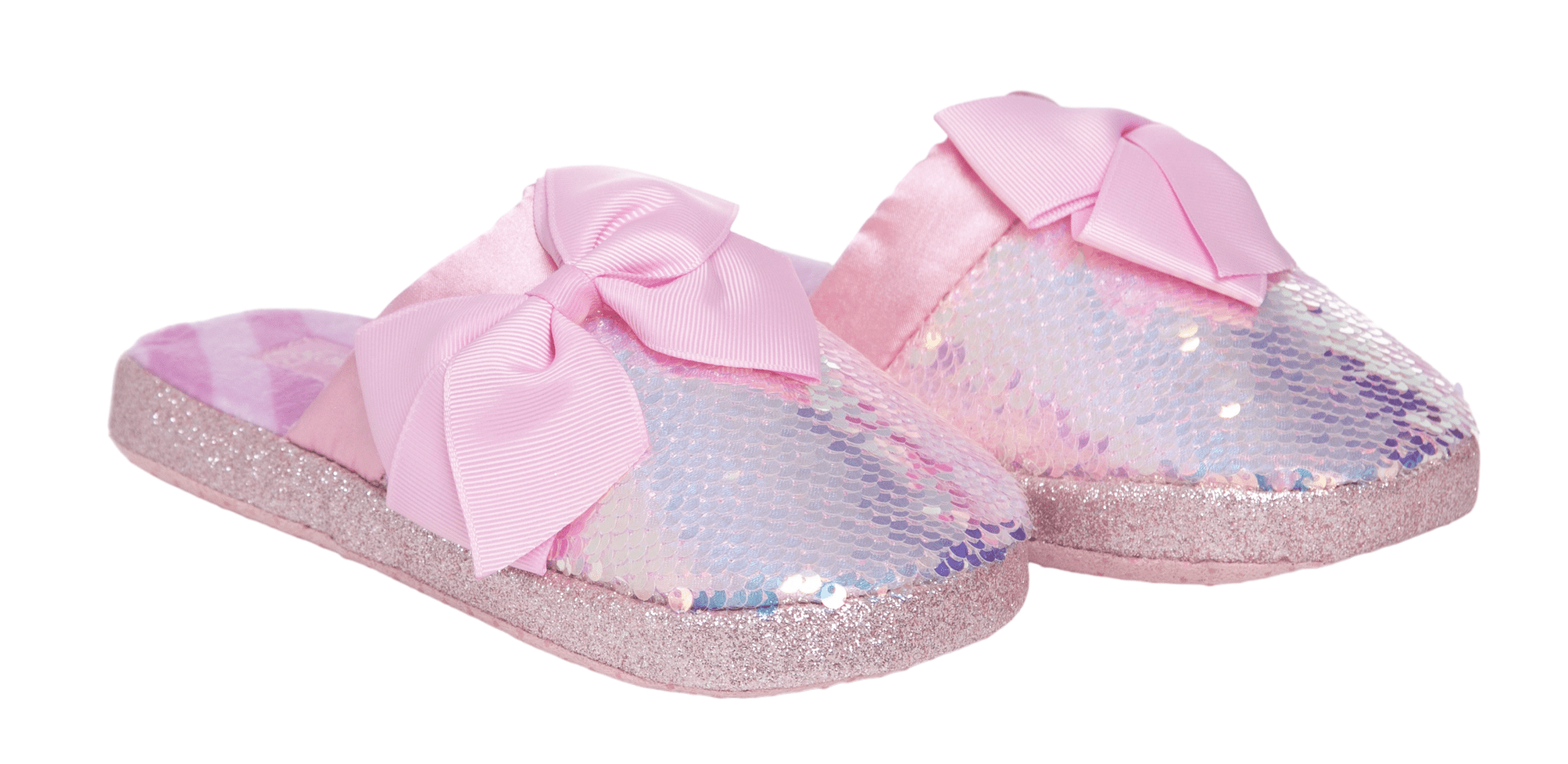 iridescent slippers
