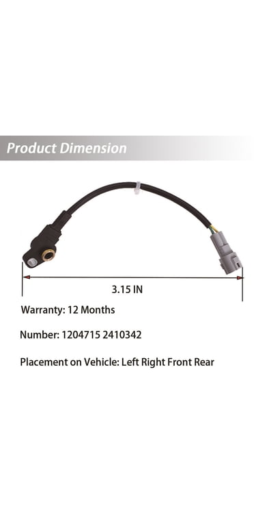 Throttle Position Sensor For Polaris RZR, Ranger 700/800 (2005-2010) – Replaces OEM 2410342, 1204715