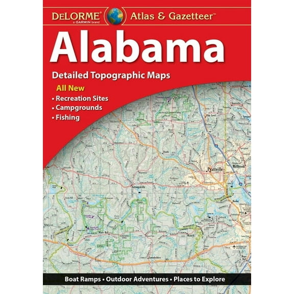 Delorme Atlas & Gazetteer: Alabama