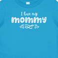 thumbnail image 4 of Inktastic I Love My Mommy with Hearts Boys or Girls Baby T-Shirt, 4 of 5