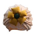 thumbnail image 1 of Chapeau Bébé Élastique Fine Finition Coton Fleur Réglable Bébé Bonnet Photographie Prop, 1 of 10