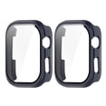 thumbnail image 3 of Funda para PC con protector pantalla dura Cobertura total protectora Marco Cubierta parachoques 2 PCS Tempe Glass+Funda A prueba golpes Anti-Arañazos Huawei Watch Caso rojo, 3 of 8
