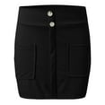 thumbnail image 3 of Womens Long Sleeve Two Skirt Suit Solid Color Two Piece Womens Skirt Suit Dress Swim Suits Skirt And Top Set for Women High Midi Skirt Suits for Women Skirted Swimsuits Women Swimming Suit Dress Women, 3 of 5