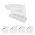 thumbnail image 3 of Luzkey Sippy Holder Container Acrylic Reusable Easy Installation Sippy Dispenser Kitchen Accessories for Door Bar Cupboard Door Cafe Clear, 3 of 8