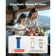 thumbnail image 2 of VEVOR RV Water Filter System for Clean Water Filtration for Campers RVs Boats, 2 of 9