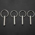 thumbnail image 3 of 4 Pcs Quick Release Pin 1/4 inch, Full 316 Stainless Steel, Bimini Top Pin, Marine Hardware, All Par, 3 of 5