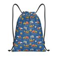 thumbnail image 1 of Fotbe Construction Vehicles Pattern Drawstring Backpack, Gym Bag, Lightweight Backpack, Water-Resistant Bag Travel Sports Backpack, Fitness Bag, Yoga Bag-Medium, 1 of 6