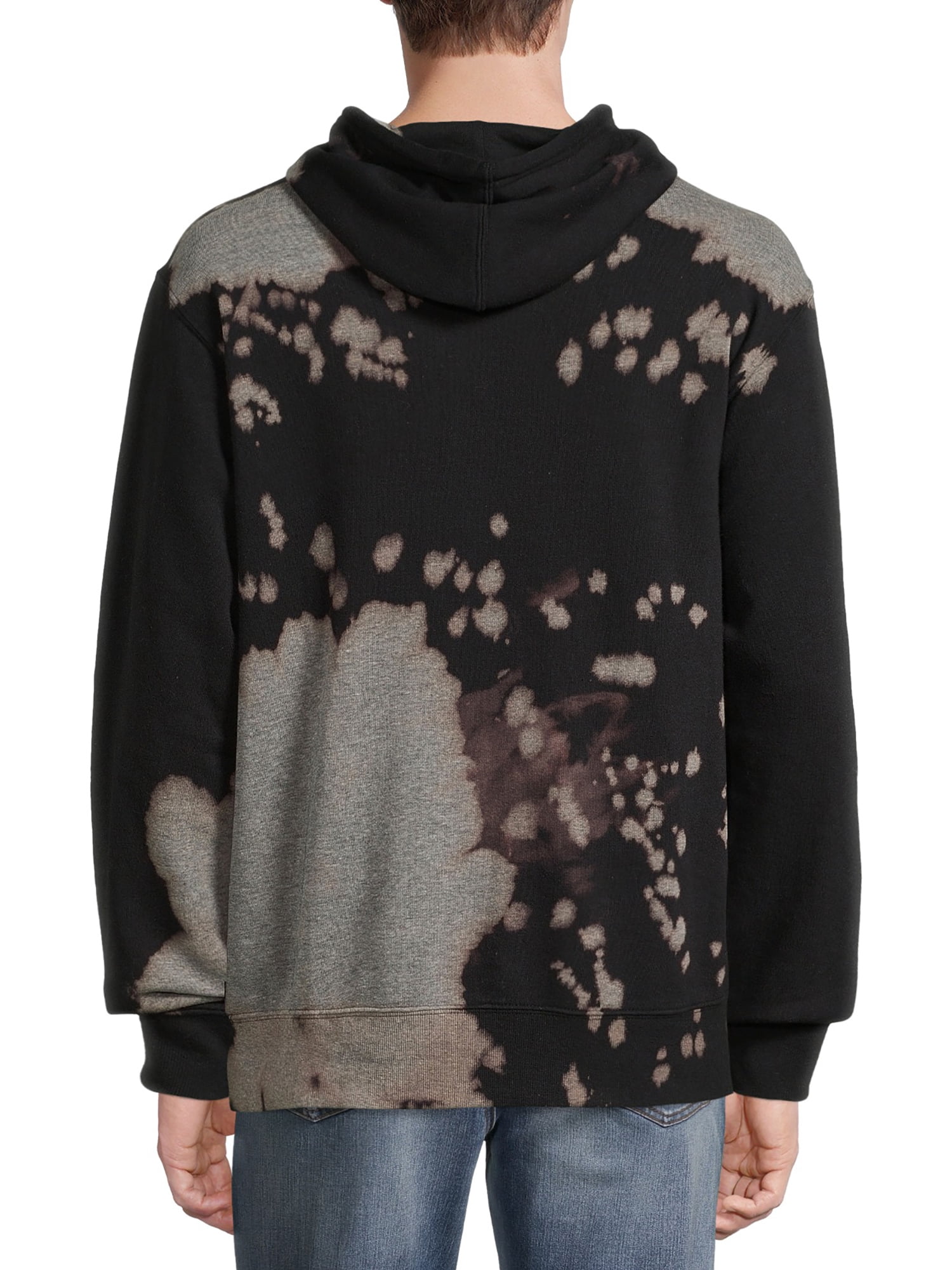 Pink Floyd Men's & Big Men's Dark Side of the Moon Tie Dye Fleece Hoodie Sweatshirt, Men's Band Hoodies