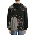 thumbnail image 4 of Pink Floyd Men's & Big Men's Dark Side of the Moon Tie Dye Fleece Hoodie Sweatshirt, Men's Band Hoodies, 4 of 5